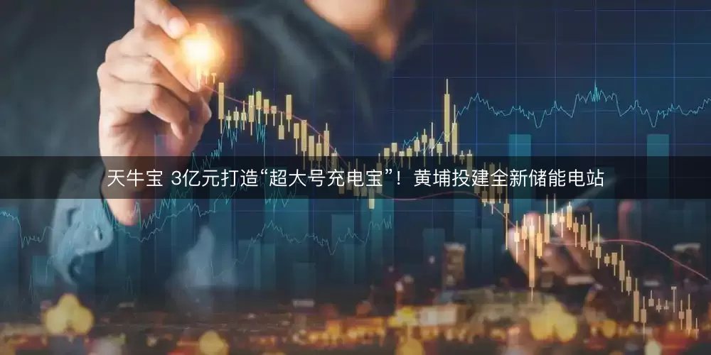 天牛宝 3亿元打造“超大号充电宝”！黄埔投建全新储能电站
